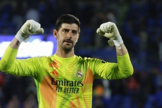 Thibaut Courtois s'est montré décisif en fin de partie face à Getafe KEYSTONE/EPA/JUANJO MARTIN